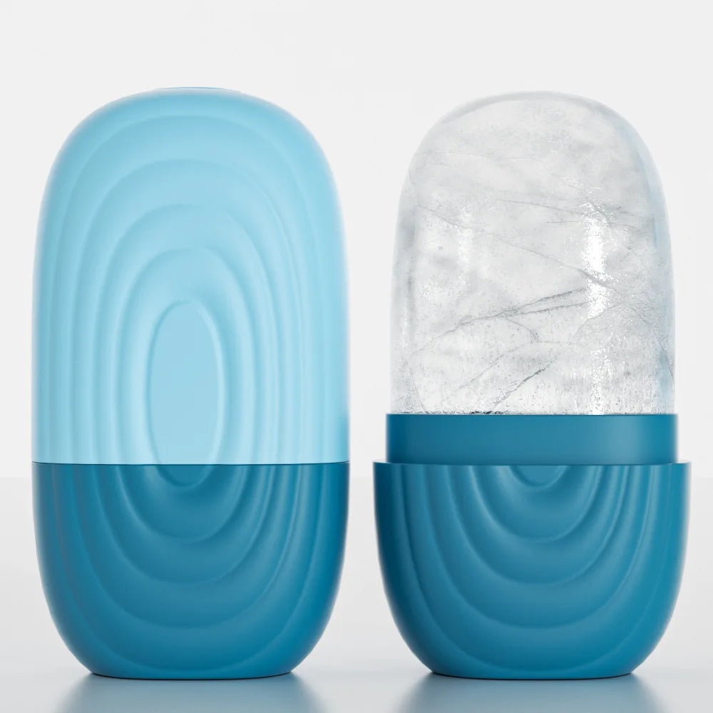 Rodillo de hielo facial 10.8 * 6 * 4cm