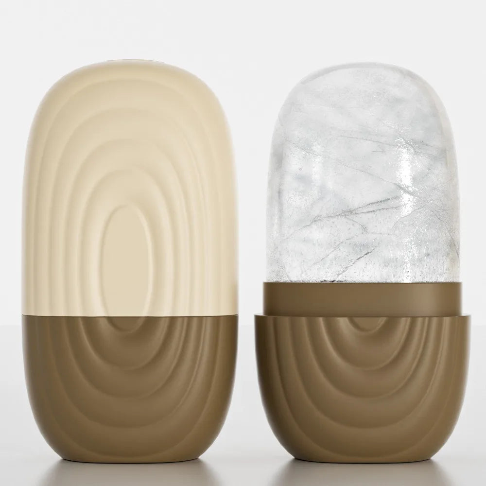 Rodillo de hielo facial 10.8 * 6 * 4cm