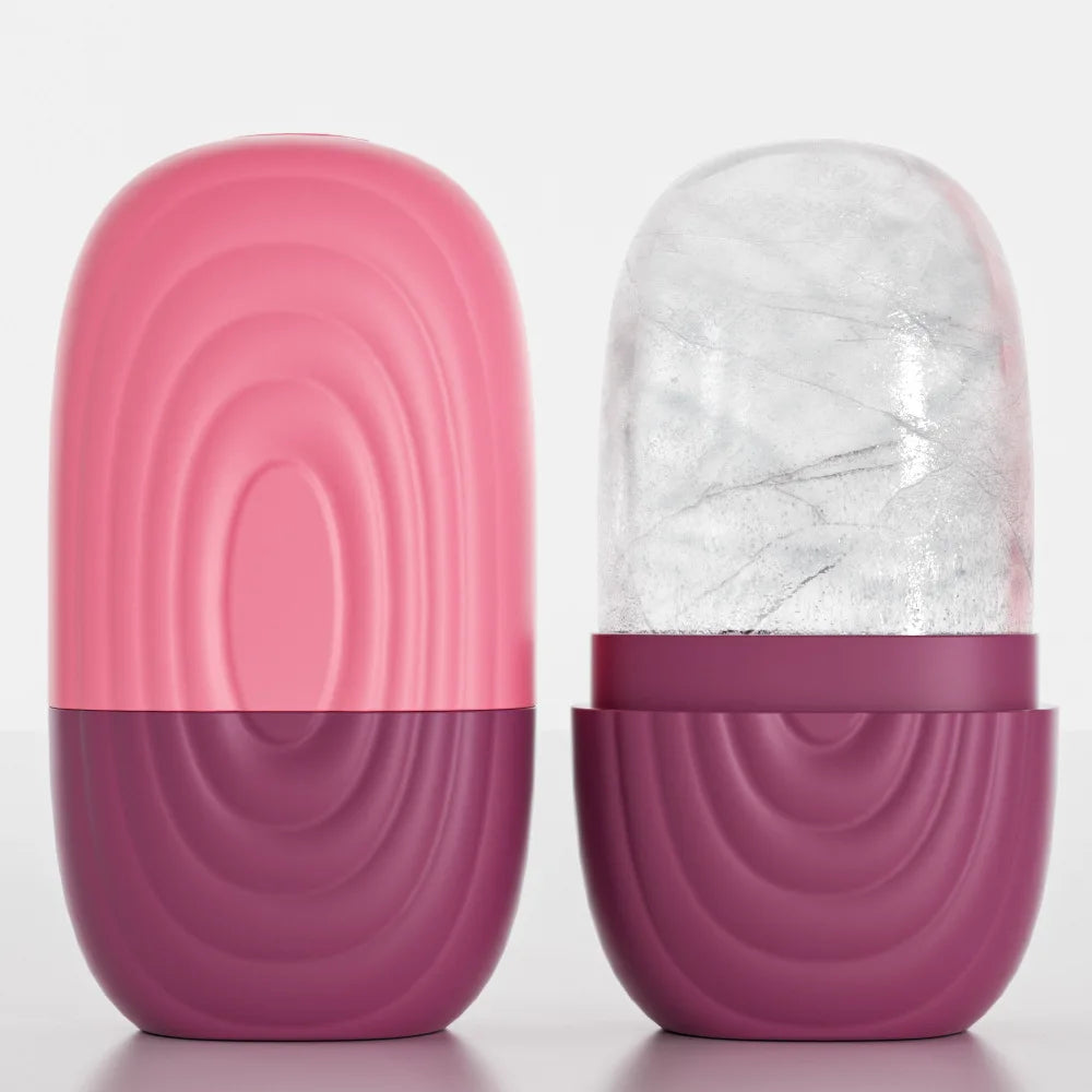 Rodillo de hielo facial 10.8 * 6 * 4cm