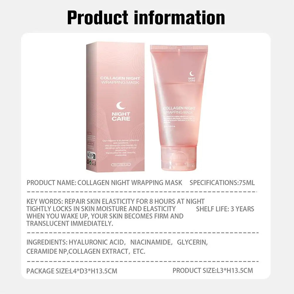 Mascarilla exfoliante para el Rostro de Colageno 75ML - Collagen Peel-Off Mask